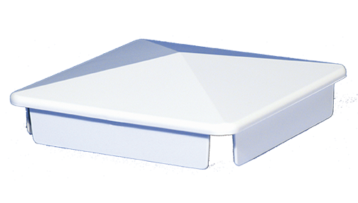 4" Sq Pyramid Internal Post Cap