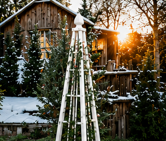 Elevate Your Garden with the Timeless Beauty of an Obelisk Trellis